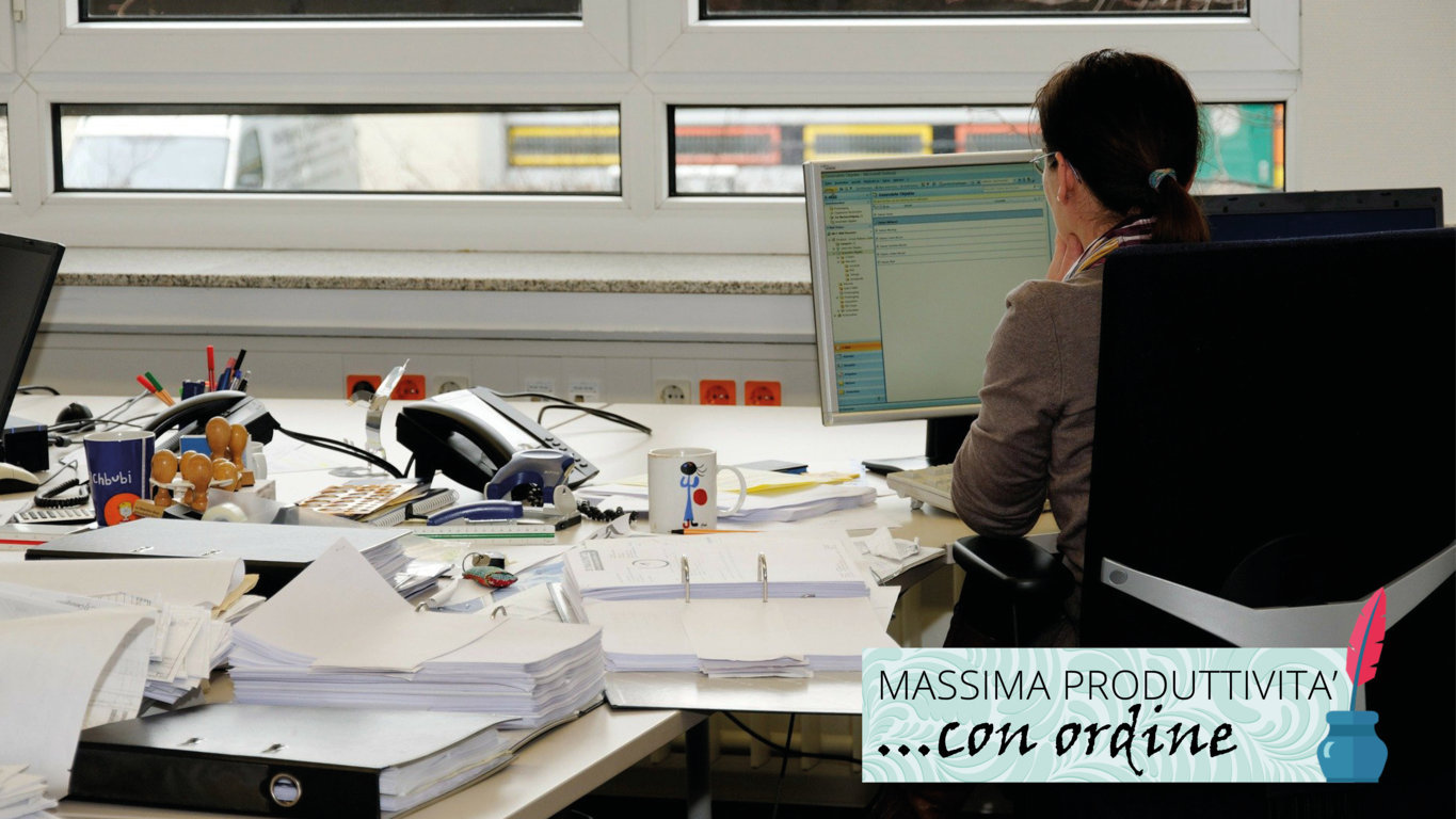 lavoro, scrivania e (dis)ordine