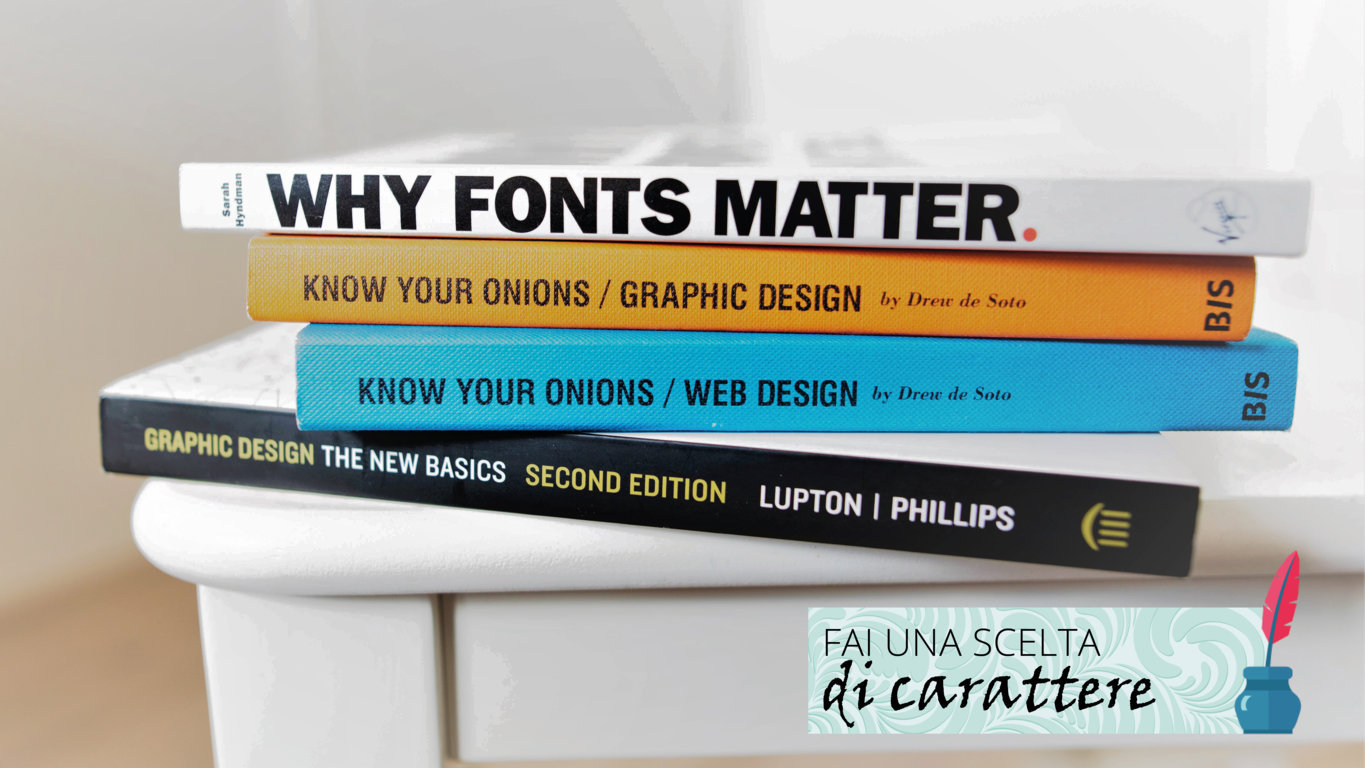 i principali tipi di carattere